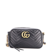 GG Marmont Shoulder Bag Matelasse Leather Small