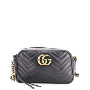 GG Marmont Shoulder Bag Matelasse Leather Small