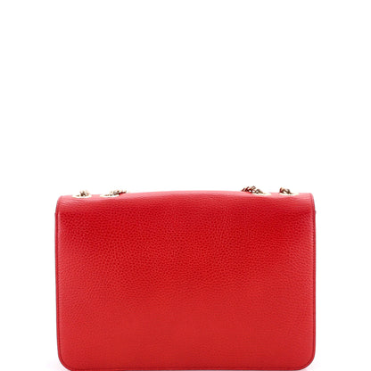 Interlocking Shoulder Bag Leather Medium