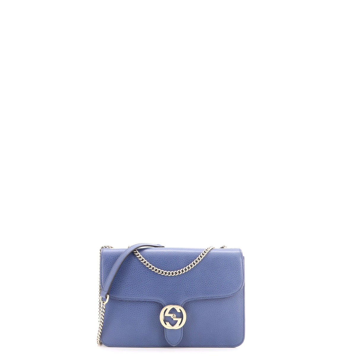 Interlocking Shoulder Bag Leather Medium