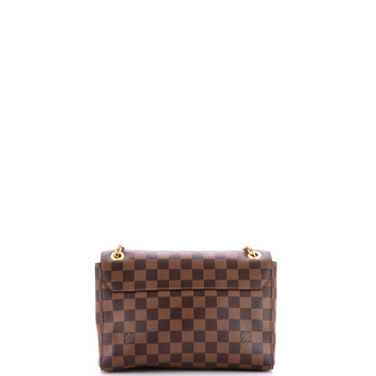 Vavin Handbag Damier with Leather PM