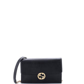 Interlocking Wallet on Chain Leather