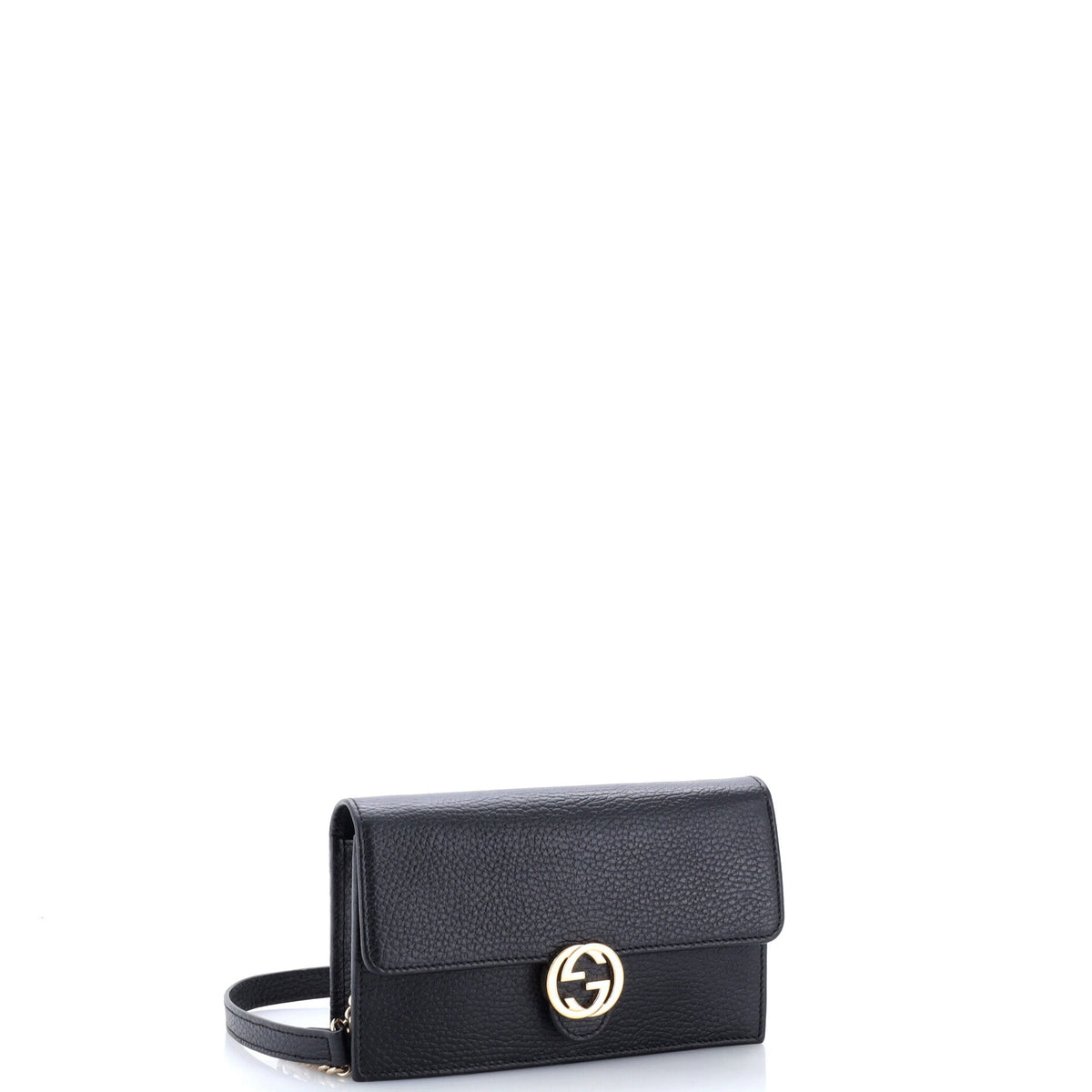 Interlocking Wallet on Chain Leather
