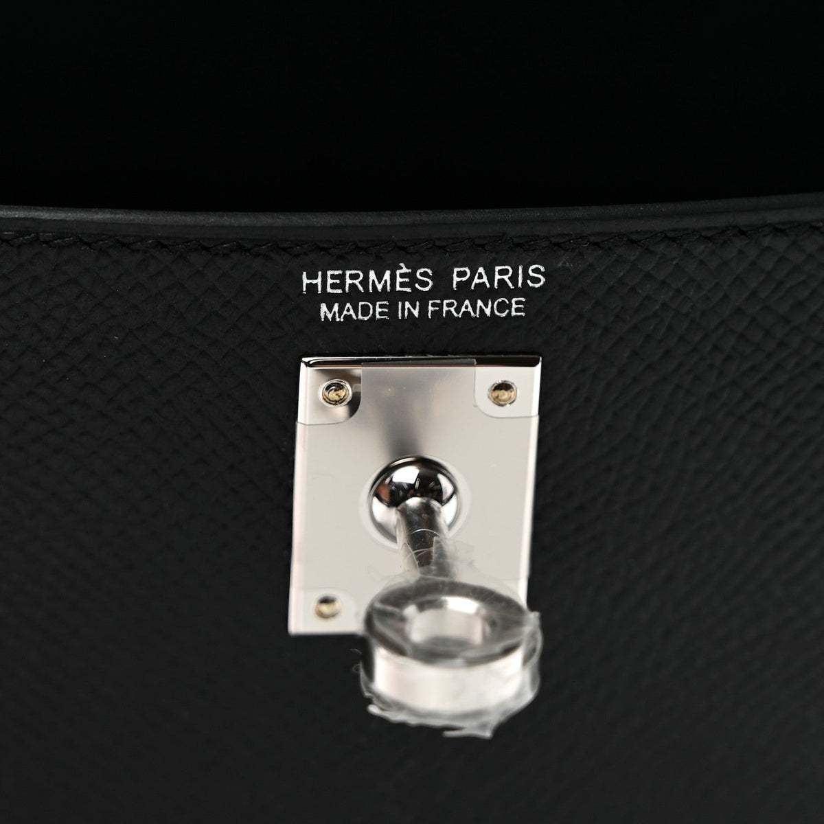 Hermes Epsom Mini Kelly Sellier 20 Black