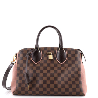 Normandy Handbag Damier and Leather
