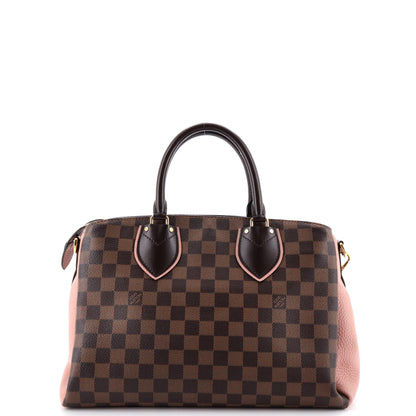 Normandy Handbag Damier and Leather