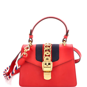 Sylvie Top Handle Bag Leather Mini