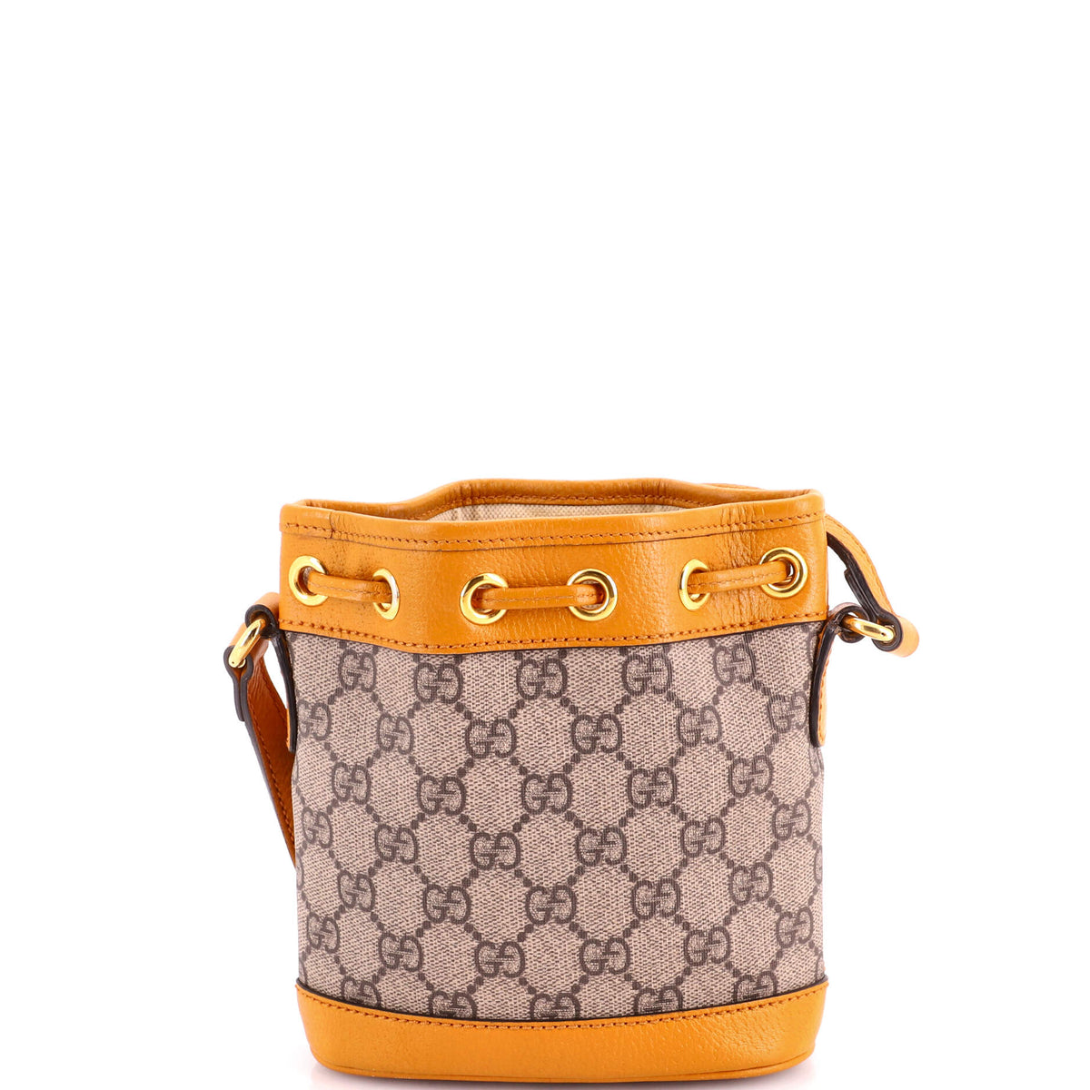 x EXO-KAI Ophidia Bucket Bag Printed GG Coated Canvas Mini