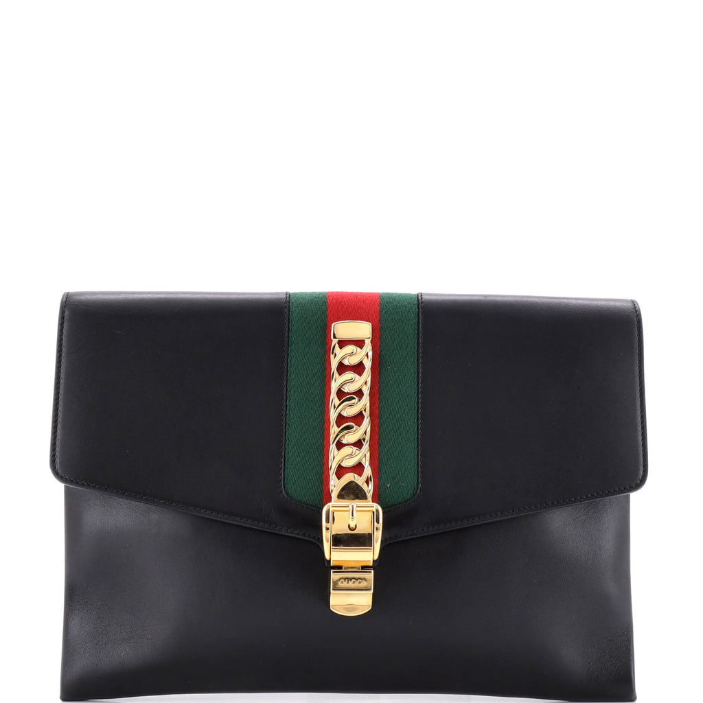 Sylvie Clutch Leather Maxi