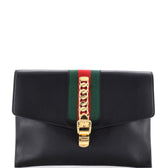Sylvie Clutch Leather Maxi
