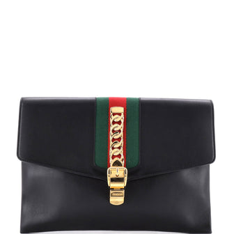 Sylvie Clutch Leather Maxi