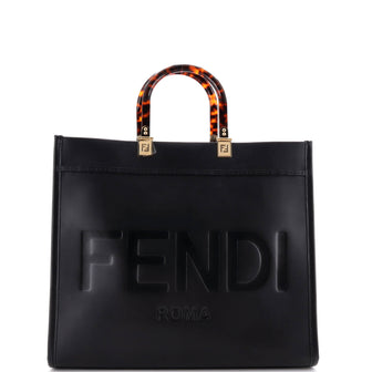 Sunshine Shopper Tote Leather Medium
