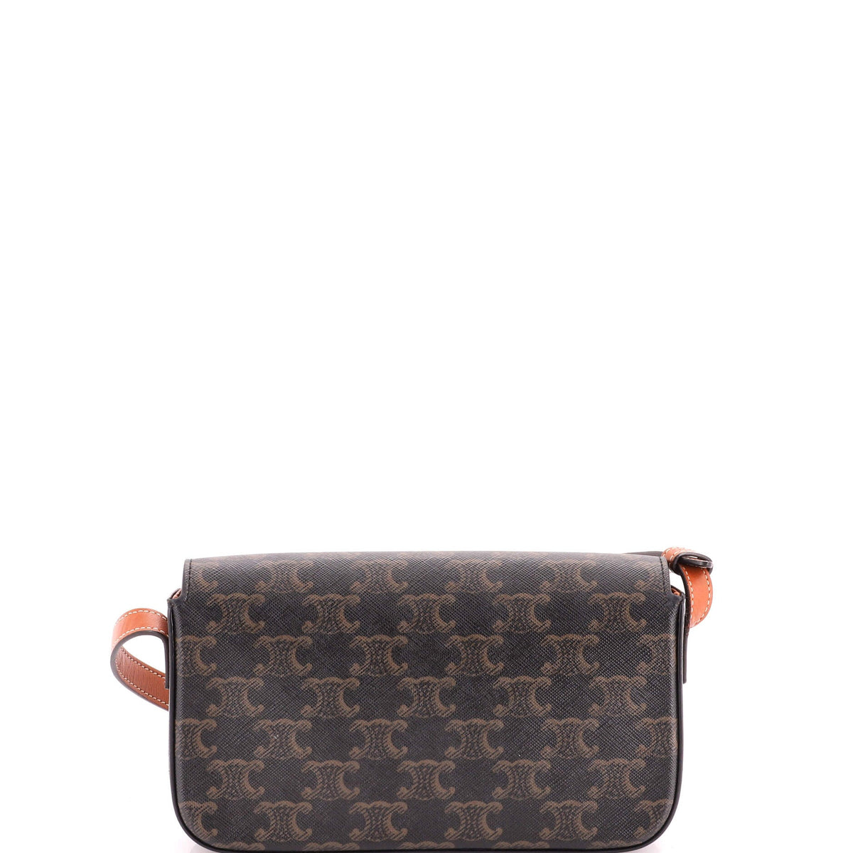 Triomphe East-West Shoulder Bag Triomphe Coated Canvas