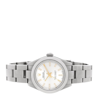 Rolex Stainless Steel 28mm Oyster Perpetual Datejust Watch Silver 276200