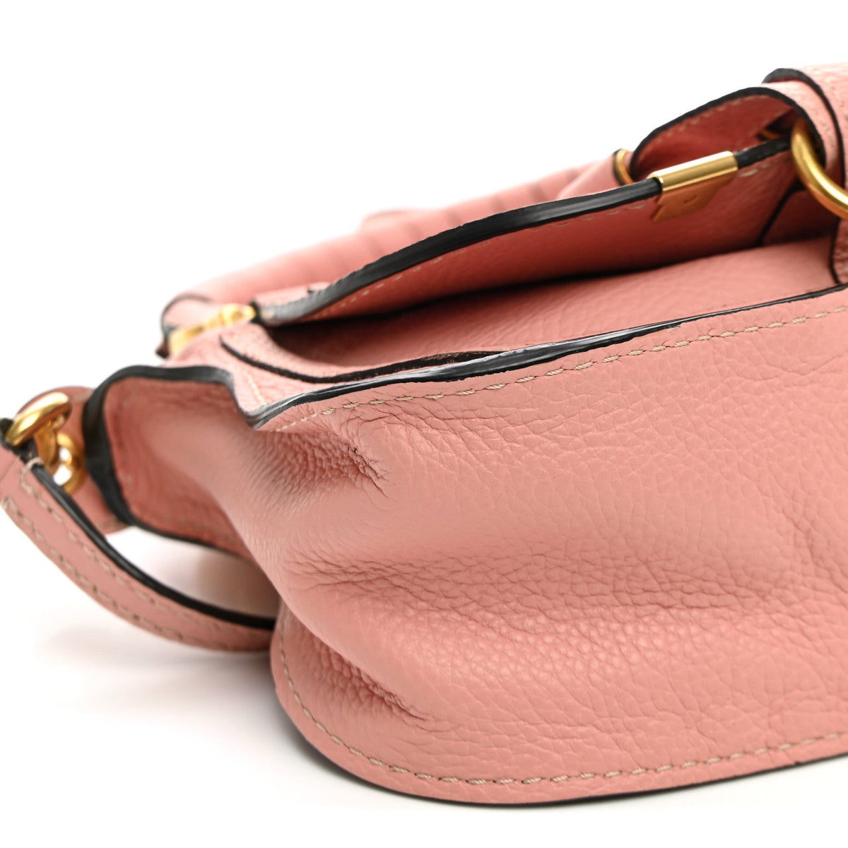 Chloe Calfskin Mini Marcie Satchel Fallow Pink