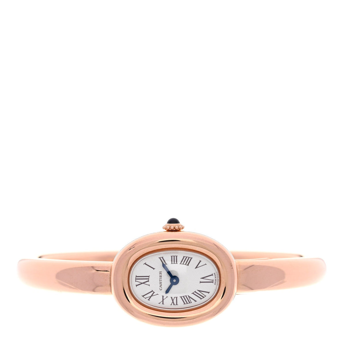 Cartier 18K Pink Gold 19mm Baignoire Quartz Watch