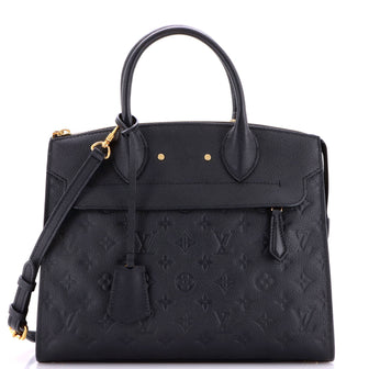 Pont Neuf Handbag Monogram Empreinte Leather MM