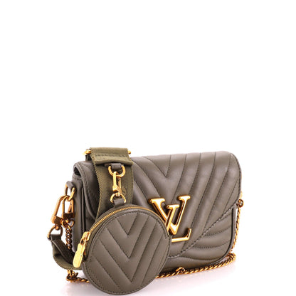 New Wave Multi Pochette Quilted Leather