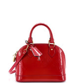 Alma Handbag Monogram Vernis BB