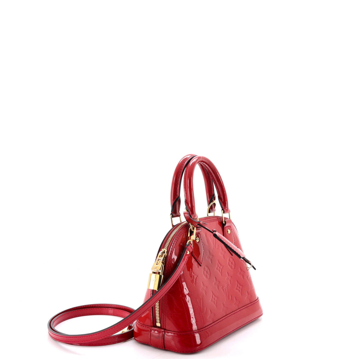 Alma Handbag Monogram Vernis BB