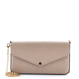 Felicie Pochette Epi Leather