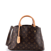 Montaigne Handbag Monogram Canvas BB