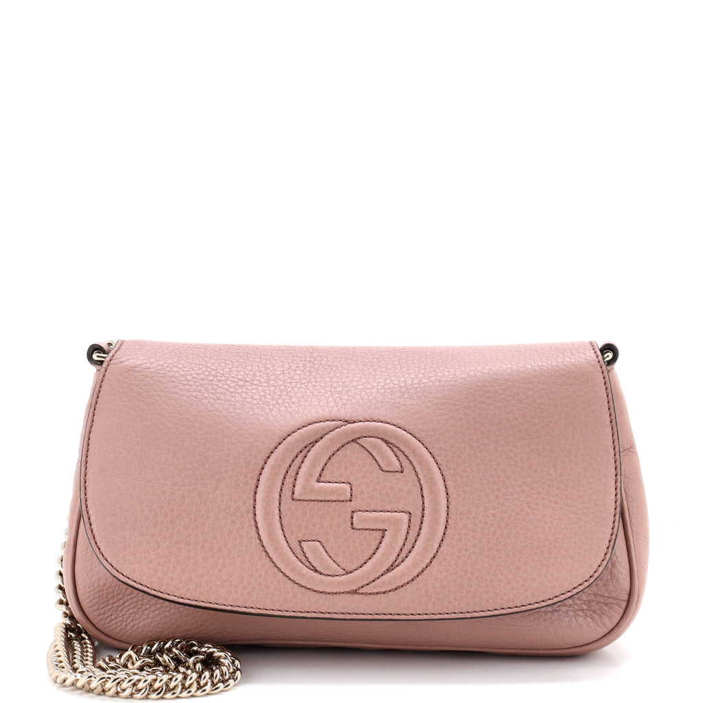 Soho Chain Crossbody Bag Leather Medium