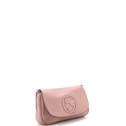 Soho Chain Crossbody Bag Leather Medium