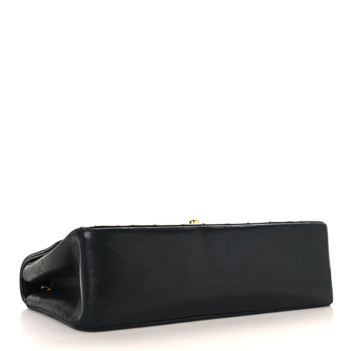 Chanel Lambskin Quilted Diana Small Single Flap Black