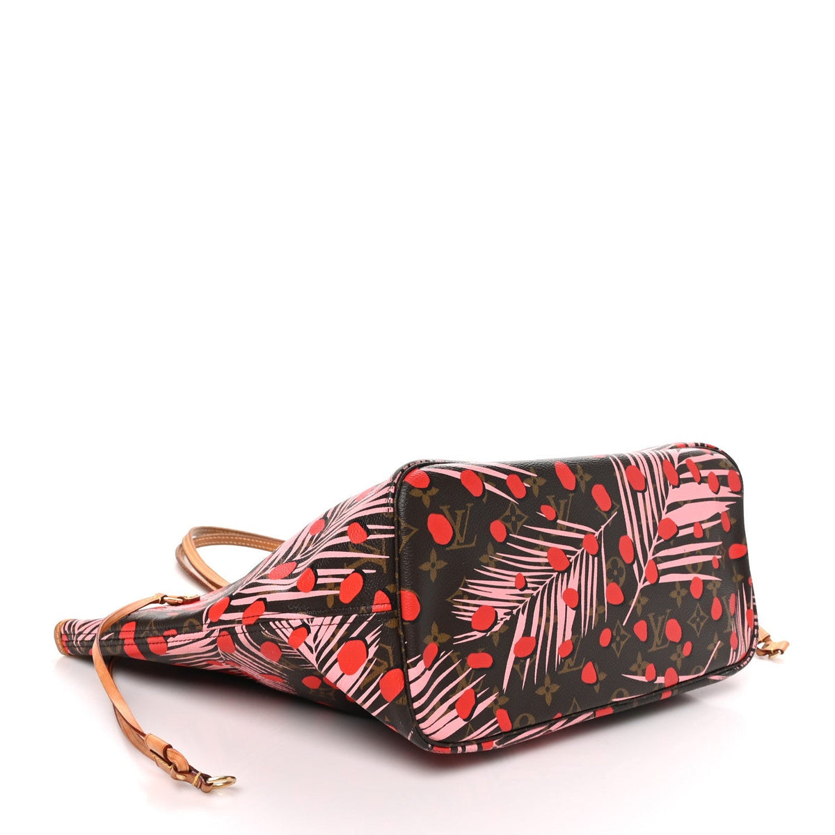 Louis Vuitton Monogram Jungle Dots Neo Neverfull MM Sugar Pink Poppy