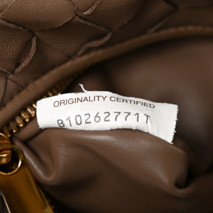 Bottega Veneta Nappa Intrecciato Mini Jodie Dark Taupe