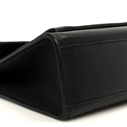 Louis Vuitton Soft Calfskin My Lockme Chain Bag BB Black