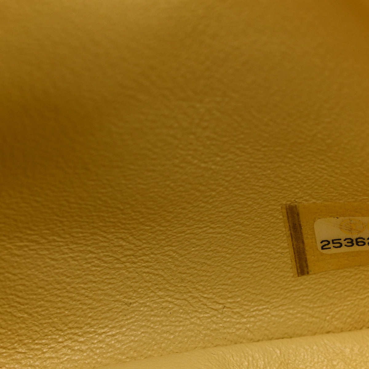 Chanel Lambskin Quilted Mini Square Flap Bag Light Yellow 1871452