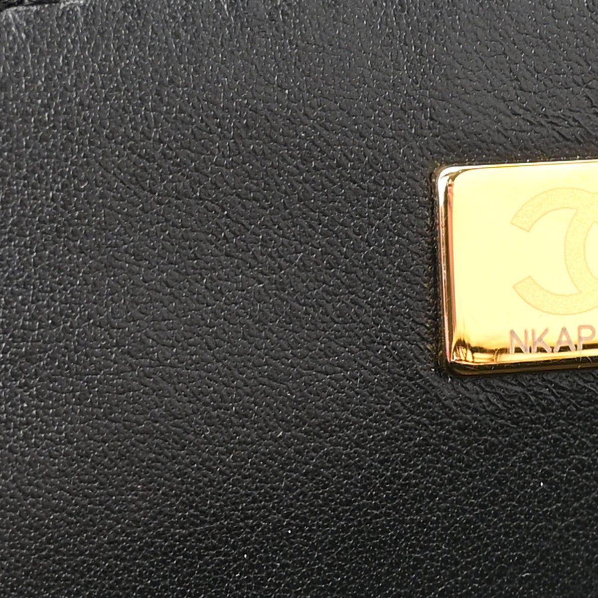 Chanel Caviar Quilted Mini Pick Me Up Vanity Case Black 1976675