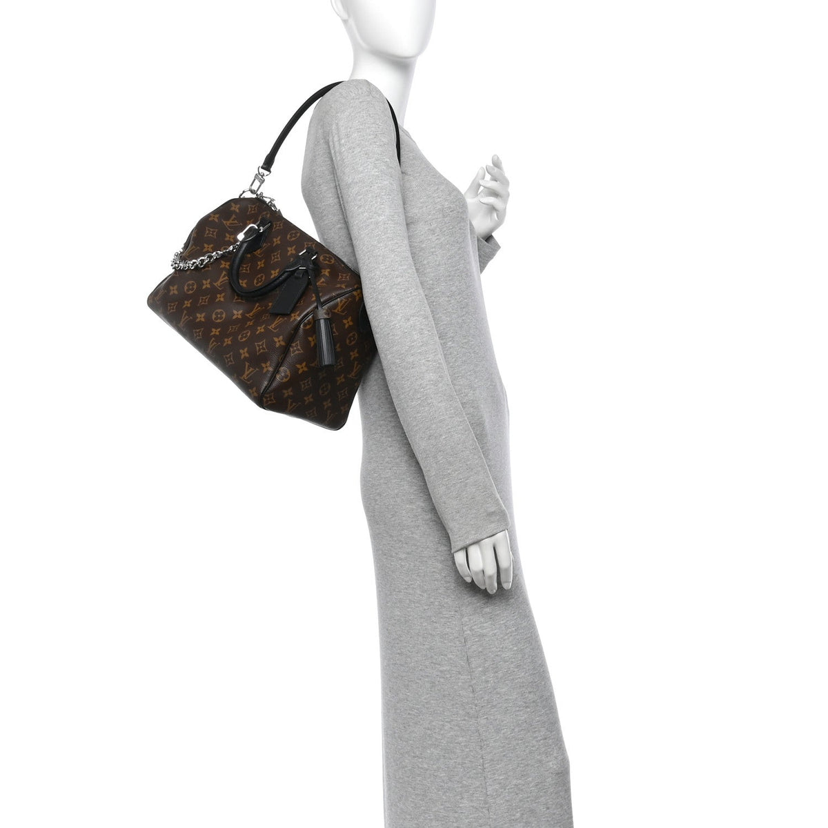 Louis Vuitton Monogram Speedy Soft 30 Dark 1984186