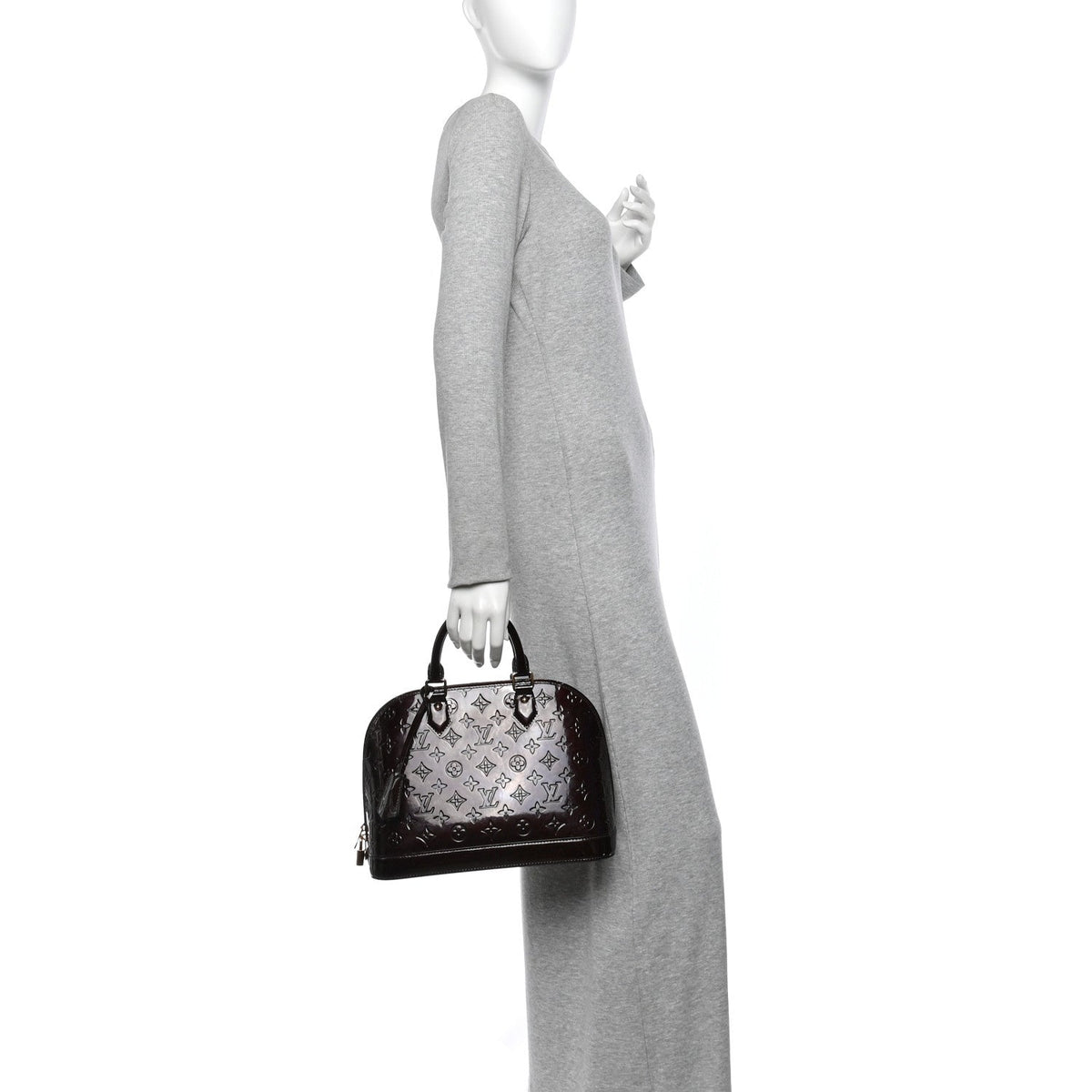 Louis Vuitton Vernis Alma PM Bag Amarante