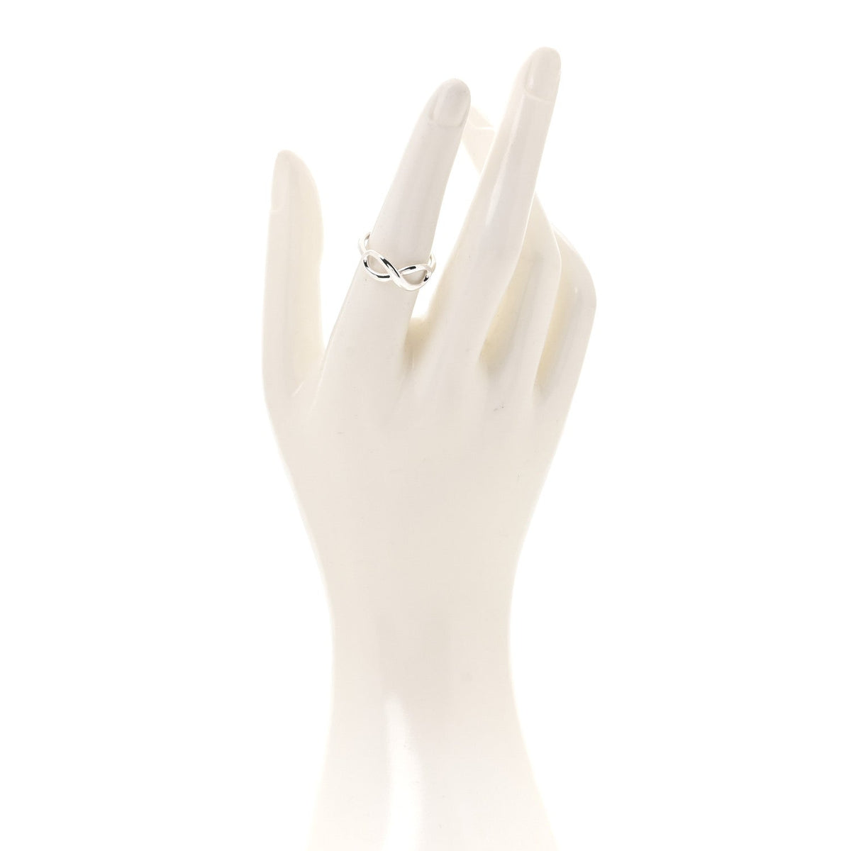 Sterling Silver Infinity Ring 54 6.75