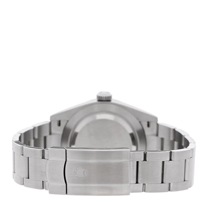 Rolex Stainless Steel 41mm Oyster Perpetual Watch Green 134300