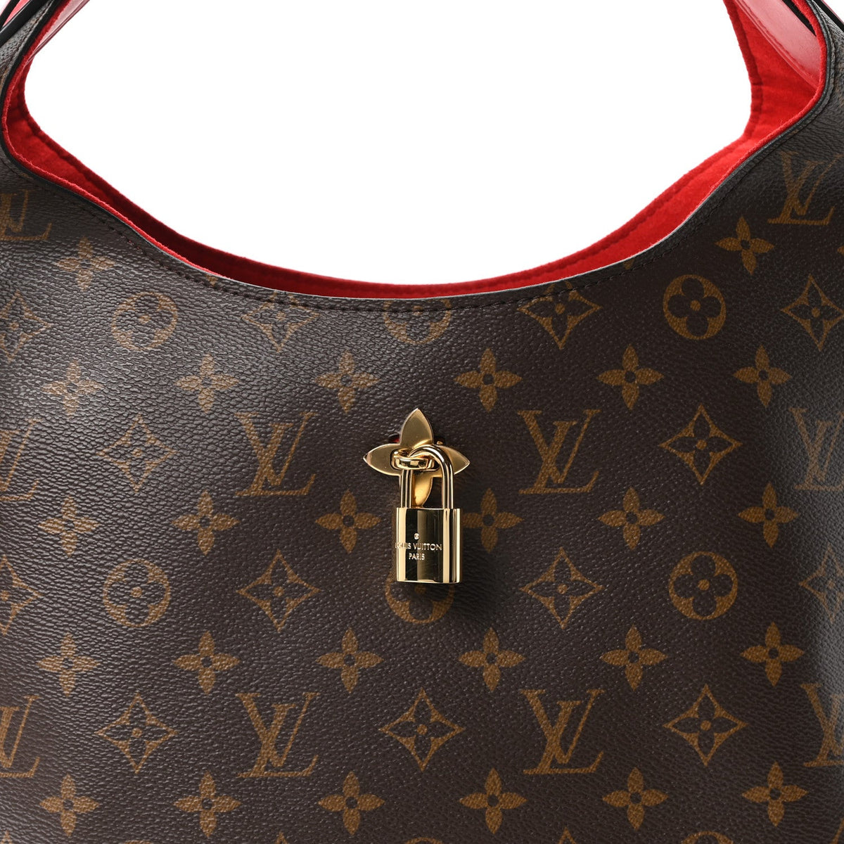 Louis Vuitton Monogram Flower Hobo Coquelicot 1882329
