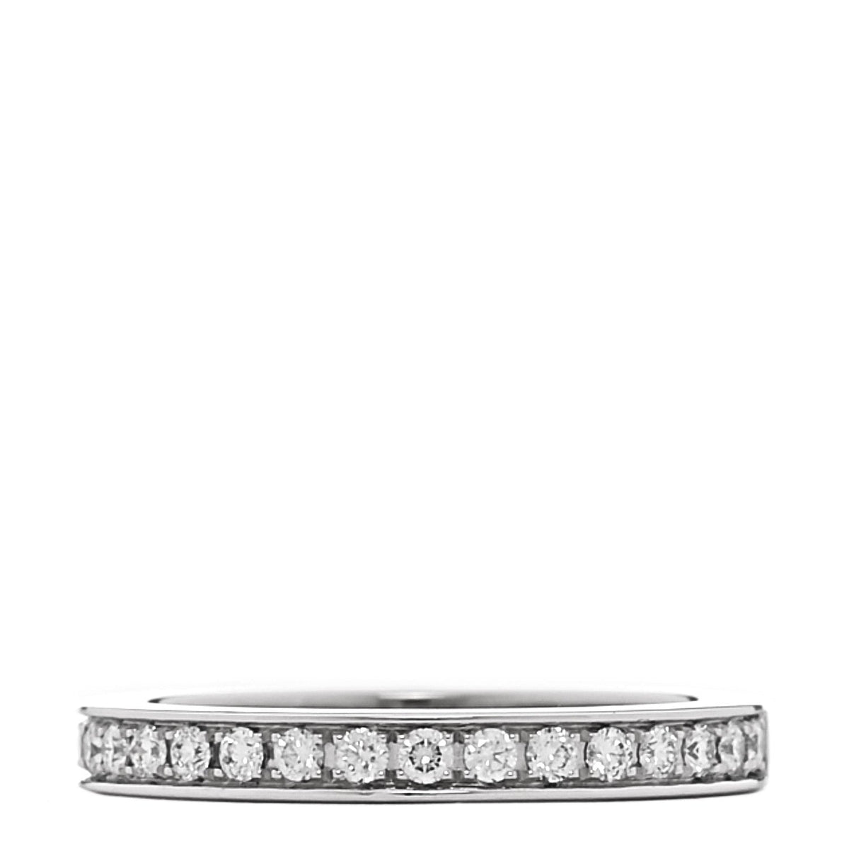 Bulgari Platinum Diamond Dedicata A Venezia Wedding Band Ring 46 3.75