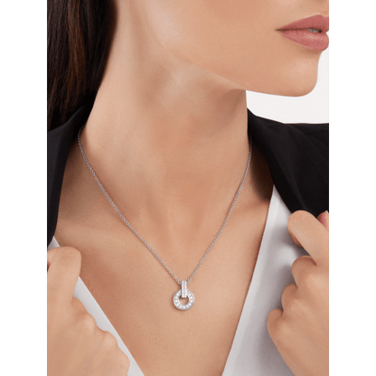 18K Gold Diamonds BVLGARI Necklace