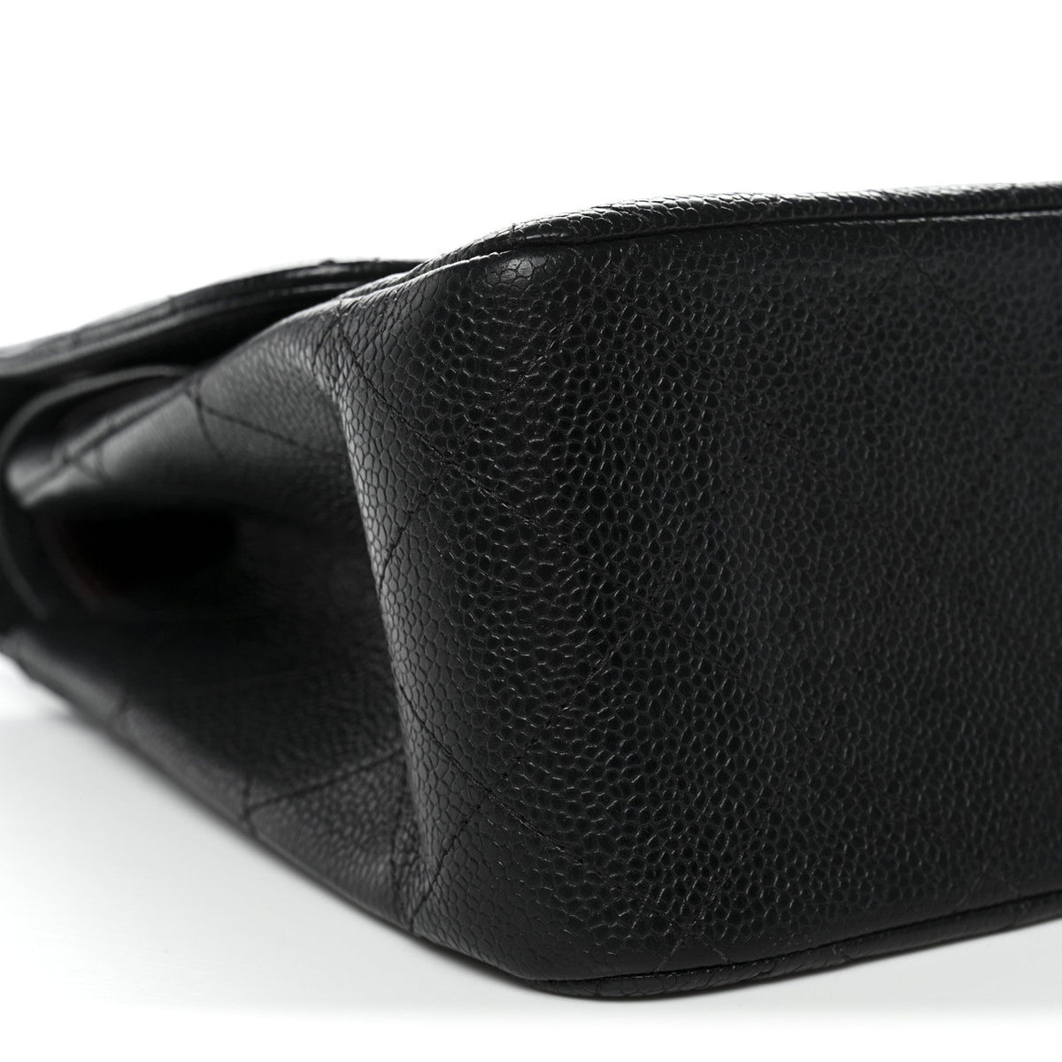 Chanel Caviar Quilted Jumbo Double Flap Black