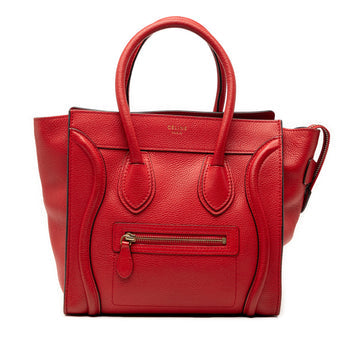 Luggage Bag Grainy Leather Micro