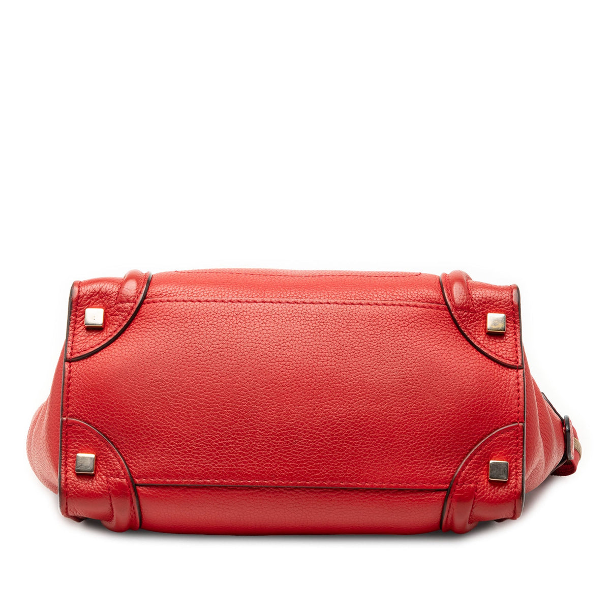 Luggage Bag Grainy Leather Micro