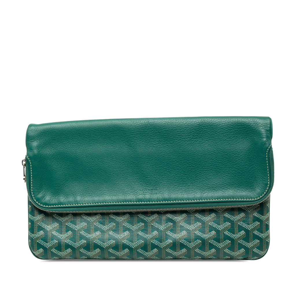 Saint Marie Clutch Coated Canvas