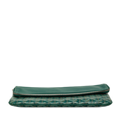 Saint Marie Clutch Coated Canvas