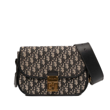 Front Lock Flap Bag Oblique Canvas Medium