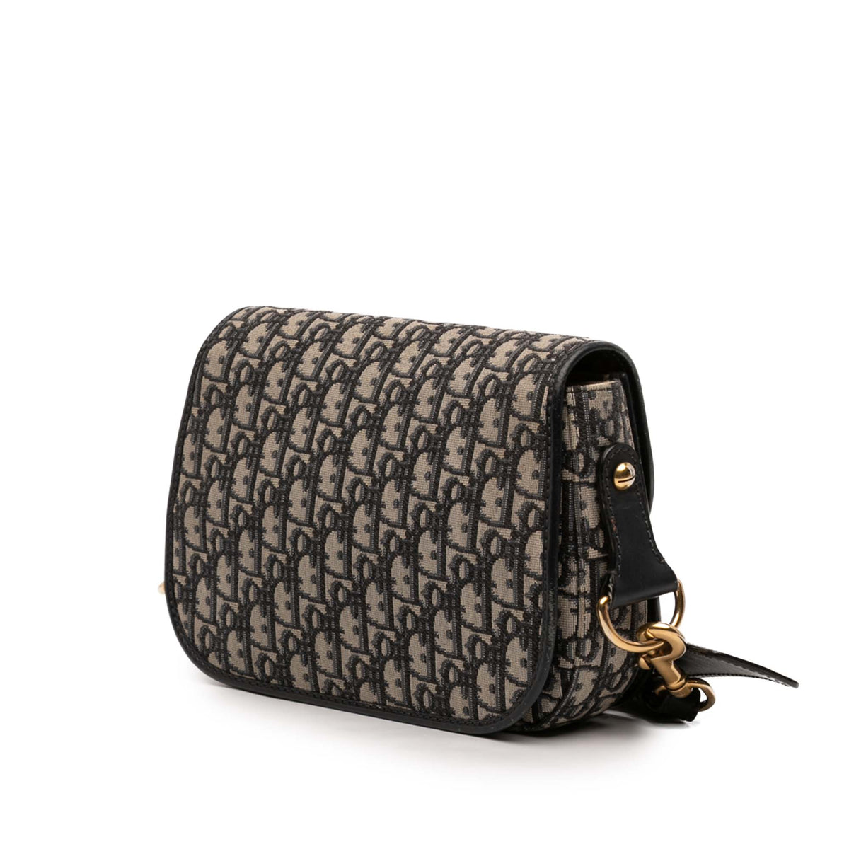 Front Lock Flap Bag Oblique Canvas Medium