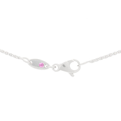 Roberto Coin 18K White Gold Diamond Drop Pendant Necklace