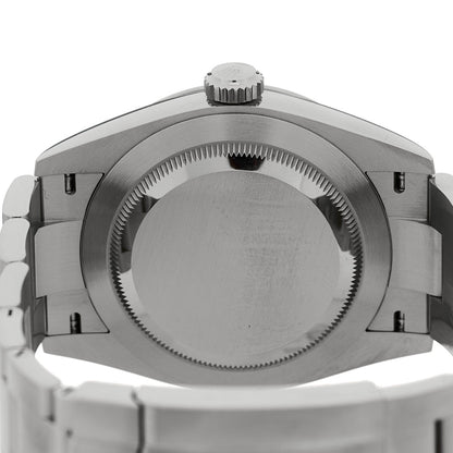 Rolex Stainless Steel 41mm Oyster Perpetual Watch Green 134300